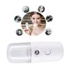 Facial Mister Portable Mini Face Sprayer USB Rechargeable Facial steamers for Hydratin White view 2