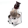 VICASKY Professional Beard Care Set 3PCS Shaving Brush Bowl Kit Holder for Men Includes Shaving Soap Bowl for Grooming at Home Random Color view 1