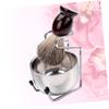 VICASKY Professional Beard Care Set 3PCS Shaving Brush Bowl Kit Holder for Men Includes Shaving Soap Bowl for Grooming at Home Random Color view 3