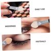 PACKOVE 40Pcs Double Sided Eyeshadow Applicators Kit Disposable Makeup Brushes for Easy Application for Travel Parties Festivals and Daily Use view 4