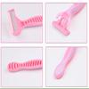 Max Lady 5 layer Floating Blades Soft Care Disposable Razors for Women, Perfect Razor for Sensitive Skin with Comfort Lubicating Strips, Pivoting Head for great directional Shaving.5 Pack. view 3