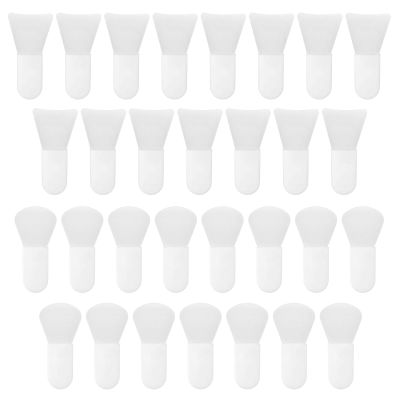 30pcs silicone facial mask brush, facial beauty application tool, facial cleaning spatula, for body lotion, essence, face cream, liquid foundation