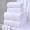 White Soft Cotton Fabric Face Towel Hotel Bath Towel Wash Cloths Hand Towels Portable Multifunctional Cleaning Towel view 1