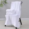 White Soft Cotton Fabric Face Towel Hotel Bath Towel Wash Cloths Hand Towels Portable Multifunctional Cleaning Towel view 2