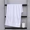 White Soft Cotton Fabric Face Towel Hotel Bath Towel Wash Cloths Hand Towels Portable Multifunctional Cleaning Towel view 4