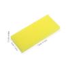 Healvian 3pcs Double-Sided Pumice Stone Foot Scrubber for Callus Removal Portable Dead Skin Exfoliator for Bath and Green Yellow view 2
