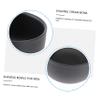 Vaguelly Double Layer Stainless Steel Shaving Bowl 6.5 Inch Men Shaving Cream Soap Bowl Sturdy and Easy to Clean for Home Use and Travel view 2
