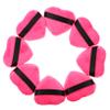 BAZEITFLOW 8pcs Heart Shape Makeup Puff Soft Cosmetic Cushions for Loose Powder Application for Blending Setting Makeup Lightweight Portable with Strap view 1