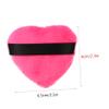 BAZEITFLOW 8pcs Heart Shape Makeup Puff Soft Cosmetic Cushions for Loose Powder Application for Blending Setting Makeup Lightweight Portable with Strap view 2