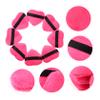 BAZEITFLOW 8pcs Heart Shape Makeup Puff Soft Cosmetic Cushions for Loose Powder Application for Blending Setting Makeup Lightweight Portable with Strap view 3