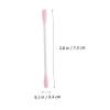 GALPADA 400Pcs Makeup Swabs Double Head Cotton Swabs for Eyelash Cleaning Makeup Removal for Women Efficient Convenient Cleaning Tool view 2