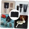 Ipetboom Leather Razor Head Cover Sleeve 2pcs Portable Protective Cover for Safety Razors Travel Case for Mens Shaving Supplies view 3