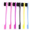 HONITANO 3pcs Double Head Eyebrow Grooming Tool Eyebrow Brush and Comb for Women and Rosy Color for Polished Finishing and Smooth Edges view 1