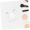 PartyKindom 3 Pcs 28mm Refillable Empty Eyeshadow Box Makeup Container for Concealers Creams and Lipsticks Travel-Friendly Design for Women view 4