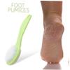 Ipetboom 2pcs Double Sided Foot Exfoliator Brush Durable Pumice Stone Tool for Dead Skin Removal Hanging Design for Home and Travel Foot Care view 3