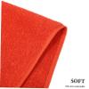 Didiseaon Cotton Face Wash Towels Soft Absorbent Red Hand Towels for Bathroom Hotel Travel Use Chinese Design for Daily Face Washing view 3