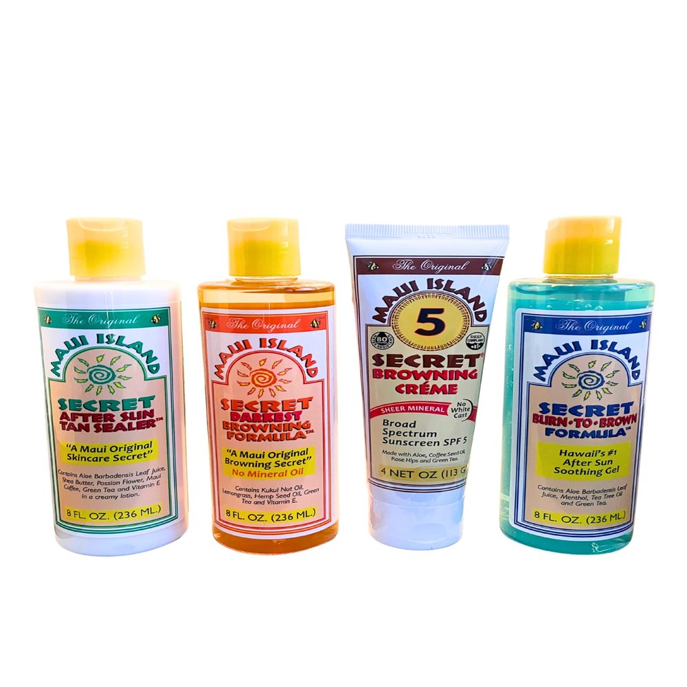 Maui Island Secret Ultimate Original Tanning Kit