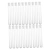 Healeved 30pcs Portable Eyelash Brush Empty Tubes Travel Mascara Wands Refillable Lash Brush Containers view 1