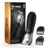 LGTGH Body Groomer for Men: Pubic Hair Trimmer with Mirror & LED Light - Electric Ball Shaver with Ceramic Blades & Travel Lock - Men's Shaver IPX7 Waterproof for Use on Groin/Legs/Chest view 1