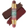 Butter Radiance & Go Dual-Ended Contour & Blush Stick - Multi Use Creamy Makeup Stick for Face, Cheeks, Lips | Buildable, Blendable Buttery Formula for All Skin Tones (Beach Bum Plum) view 1
