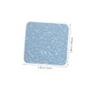 Beaupretty 540pcs Nail Wipes: Gel Polish And Glue Removal Cotton Fabric Pads Super Absorbent Soft Lash Extensions Glue Wipes For Manicure Travel Sky-blue view 2
