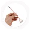 Beavorty Portable Dual-end Eyebrow and Eyelash Brush Comb Stainless Steel Separator with Plastic Handle for Effortless Grooming and Beauty Routine Compact Makeup Tool Pink view 3