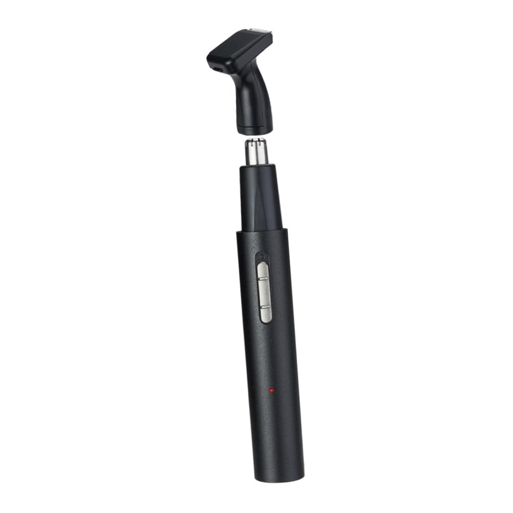 VICASKY 1Set Rechargeable Nose Hair Remover Electric Sideburns Trimmer for Men Women Lightweight Portable Grooming Tool with Body for Travel and Daily Use