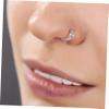 SAFIGLE 1Set Jewelry Kit Assorted Ear Eyebrow Navel Rings Comfortable Durable for Women Fashion Accessory view 2