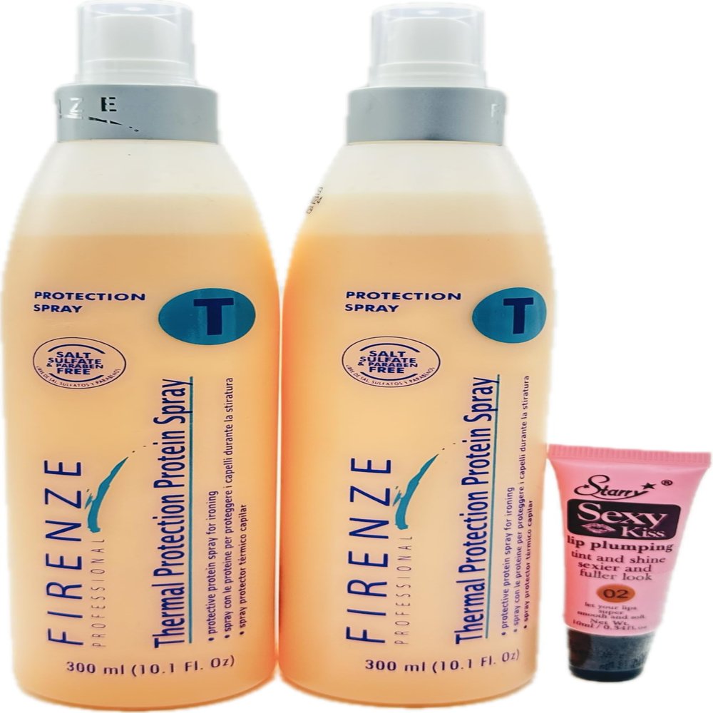 Firenze Professional Thermal Protection Protein Spray (T) 300ml/10.1fl Oz- Pack of 2