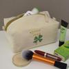 Azeeda 'Good Luck Four Leaf Clover' Canvas Wash Bag/Makeup Case (CS00043165) view 2