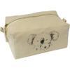 Azeeda 'Mother Koala with Baby' Canvas Wash Bag/Makeup Case (CS00043613) view 1