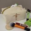 Azeeda 'Vintage Wooden Puppet' Canvas Wash Bag/Makeup Case (CS00043475) view 2