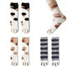 3 Pairs Aloe Infused Socks Moisturizing Spa Socks for Foot Care Overnight Coral Fleece Socks Fuzzy Home Sleeping Socks for Women Repairing Dry Cracked Heel Softening Calluses Feet (Set 2) view 1