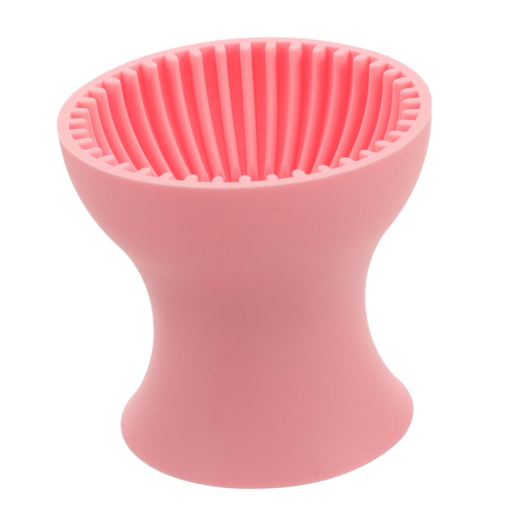 Beaupretty Silicone Makeup Brush Cleaner Cup Travel Electric Cup Brush for Makeup Portable Cleaning Tool