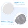 DEARMAMY 2Pcs Supple Shower Sponge Scrubbers for Bathing Gentle Exfoliating Towels for Newborns Soft and Safe Bath Sponges for Delicate Skin Care view 4