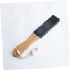 VICASKY 2 Pcs Wooden Handle Foot File Remover for and Dead Skin Double Sided Rasp Tool for Feet Care Ergonomic Grip for Home and Travel Use Black view 2