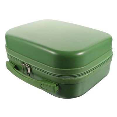 FRCOLOR Travel Makeup Organizer Cosmetic Suitcase Candy Capacity Storage Box for Cosmetics Skincare Sundries Portable Convenient Makeup Case for Travel and Daily Use