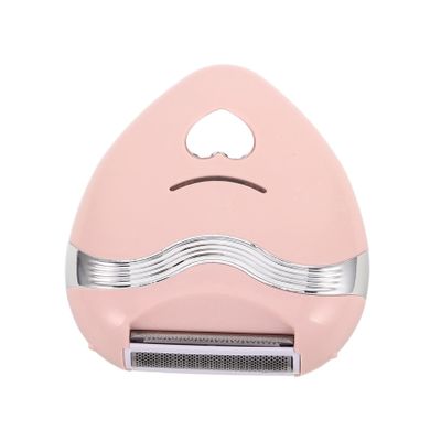 NOLITOY 1 Set Women Electric Shaver Heart Shaped Portable Trimmer for Sensitive Skin Versatile Wet Dry Hair Removal Device for Underarm Legs and Bikini Travel Friendly Design