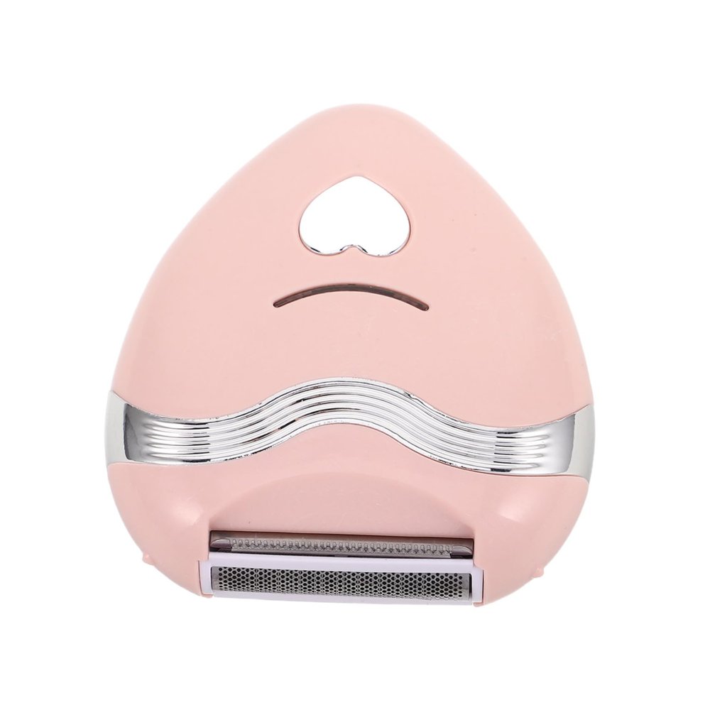 NOLITOY 1 Set Women Electric Shaver Heart Shaped Portable Trimmer for Sensitive Skin Versatile Wet Dry Hair Removal Device for Underarm Legs and Bikini Travel Friendly Design