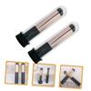 GALPADA 2pcs Silicone Lip Brushes for Lipstick and Lip Gloss Application Round Head Design for Women Makeup Tools for Balm and Care view 4