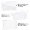 FOYTOKI Cotton Pad Storage Box Set of 2 Nail Art Cotton Organizer Sturdy Acrylic Nail Storage Container for Manicure Tools for Salon and Home Use view 4