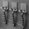 Quintathletic 2pcs Razor Holder 304 Stainless Steel Men Shaving Shaver Razor Stand Shelf Shaving Razor Storage Rack Bathroom Hook Organizer view 1