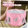 Abaodam Portable Folding Foot Soaking Bucket  Collapsible Travel Water Basin for Outdoor Camping and Hiking  Lightweight and Compact Foot Bath view 4