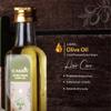 C.A.M.I.A. Organic Cold Pressed Olive Oil  100ml Glass Bottle  100% Pure & Natural  For Hair & Skin  Helps Repair UV Damage, Strengthens Hair Roots & Deeply Moisturizes  for Men & Women view 4