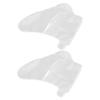 SOESFOUFU 100Pcs Disposable Plastic Foot Covers Moisturizing Socks for Feet Care Transparent Foot Wax Liners for Spa for Home Travel view 1