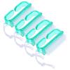 Vaguelly 4 Pcs Nail Scrub Brush Set Dual-Sided Cleaning Brush for Manicure and Pedicure Soft and Stiff Bristles Plastic Handle for Fingernail and Toenail Care view 1