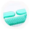 Vaguelly 4 Pcs Nail Scrub Brush Set Dual-Sided Cleaning Brush for Manicure and Pedicure Soft and Stiff Bristles Plastic Handle for Fingernail and Toenail Care view 3