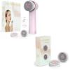 Eliteshine 1 Electric Facial Cleansing Brush Plus 2 Original Replacement Heads Bundle view 1