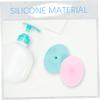 DEARMAMY 6Pcs Multifunctional Silicone Face Exfoliator Brush Deep Cleansing Gentle Facial Scrubbing Brush for Body Exfoliation view 3