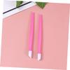 NIYANGLE 100Pcs Lightweight Pink Plastic Dead Skin Remover Sticks Ergonomic Cuticle for Professional Manicure and Nail Care view 2